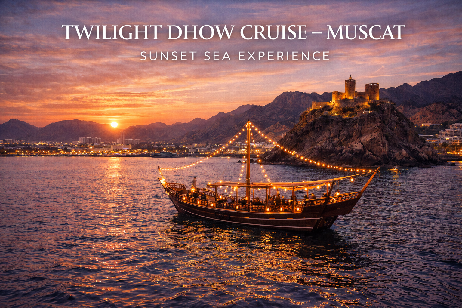 Twilight Dhow Cruise Experience
