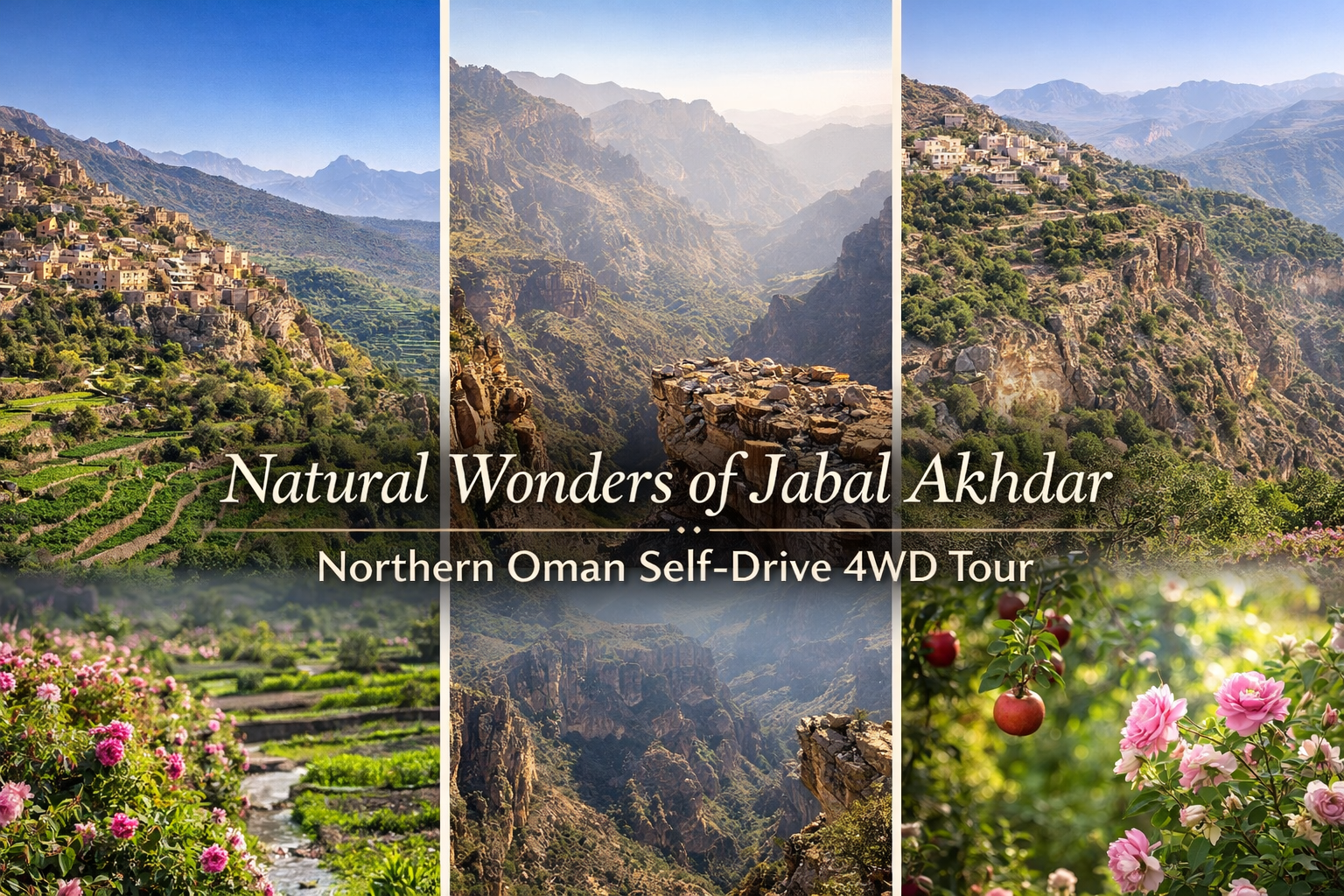 Natural Wonders of Jabal Akhdar